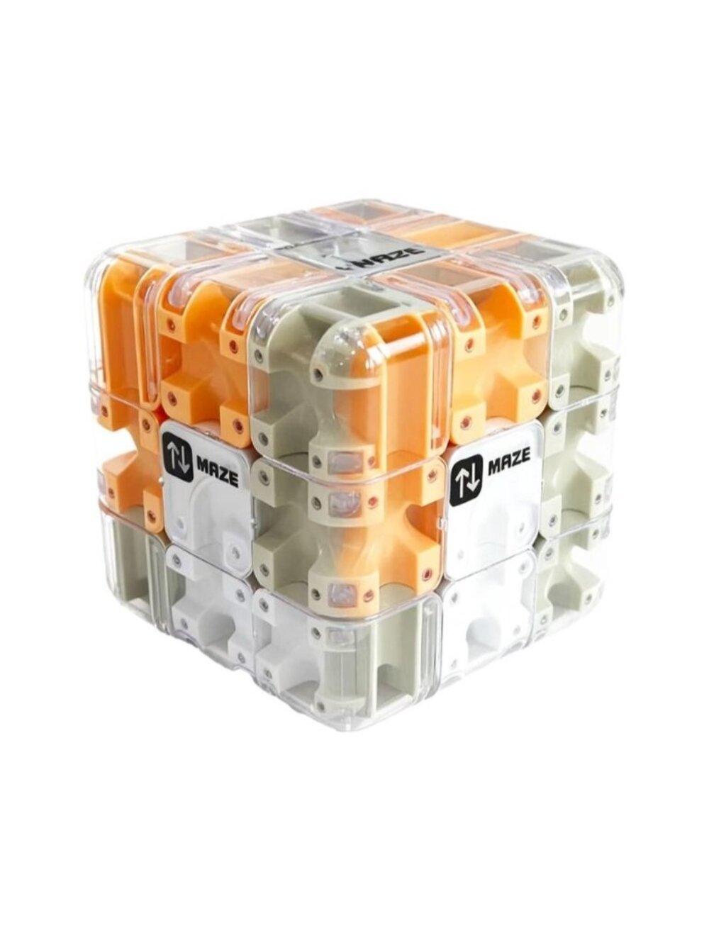 Large Labyrinth 3D Puzzle Maze Cube Brain-Teasing Marble Game Relieves Stress